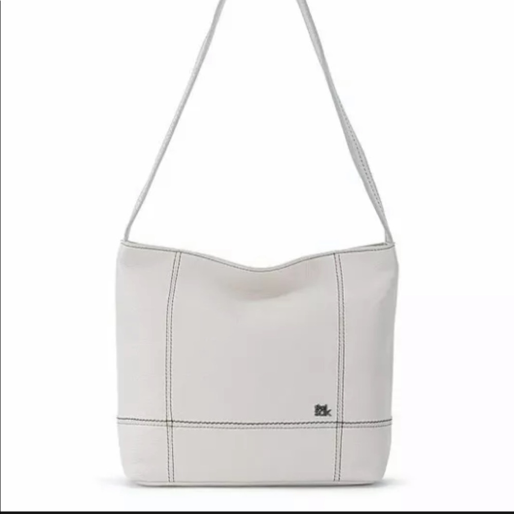 The Sak De Young leather purse/bag in ‘stone’ NWT - Picture 7 of 7